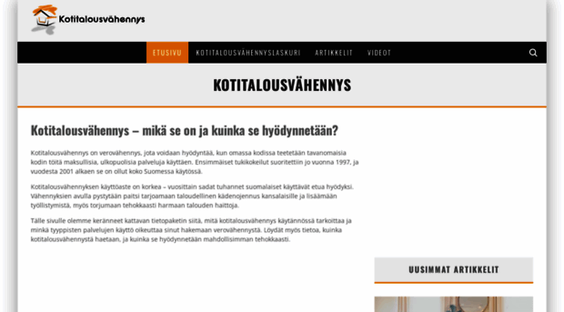 kotitalousvahennys.fi
