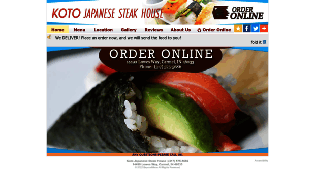 kotojapanesesteakhousein.com