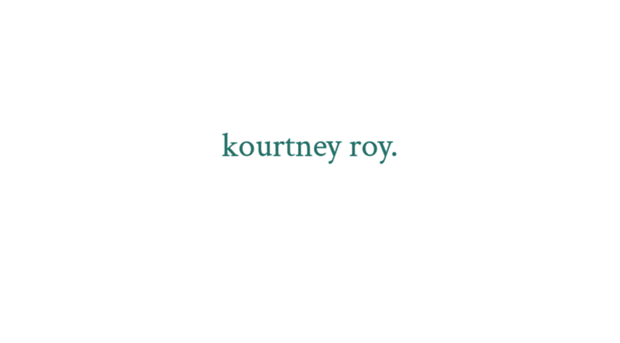 kourtneyroy.com