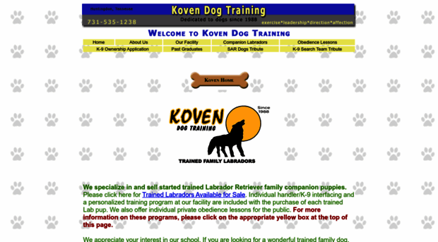 kovendogtraining.com