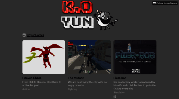 koyungames.itch.io