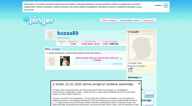 kozaa.pinger.pl