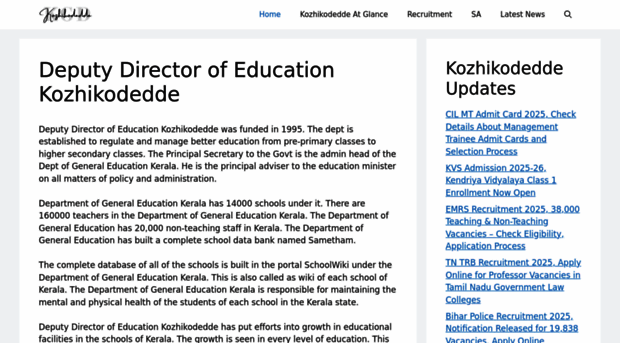 kozhikodedde.in
