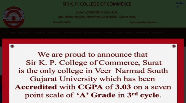 kpccommerce.ac.in