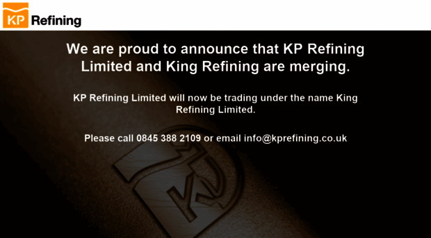 kprefining.co.uk