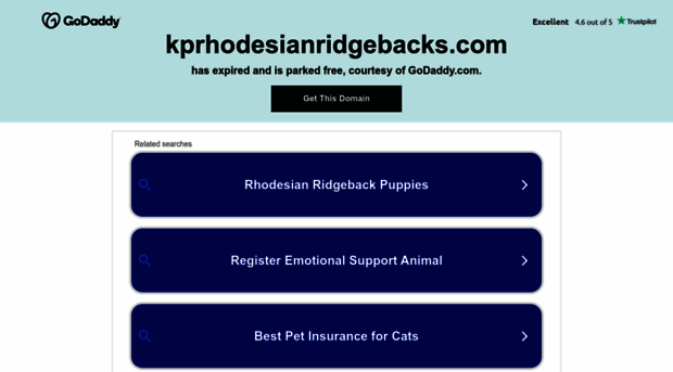 kprhodesianridgebacks.com