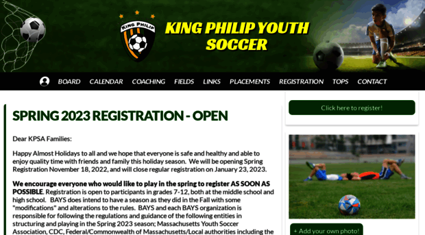 kpsoccer.org