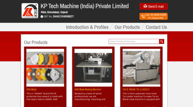 kptechmachineindia.com