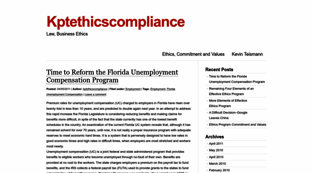 kptethicscompliance.wordpress.com