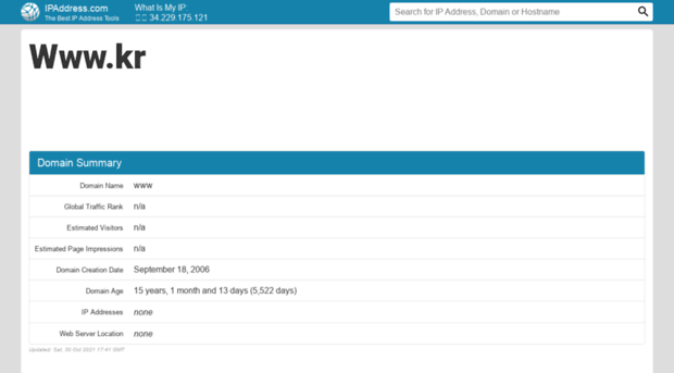 kr.ipaddress.com
