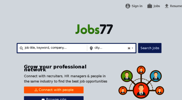 kr.jobs77.com