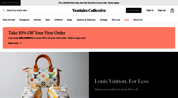 kr.vestiairecollective.com