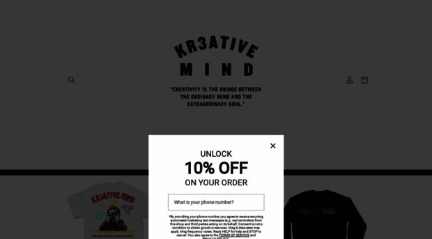 kr3ativemindclothing.com