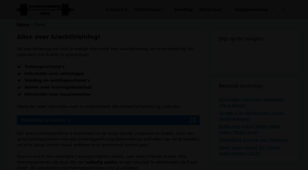 krachttraining.info