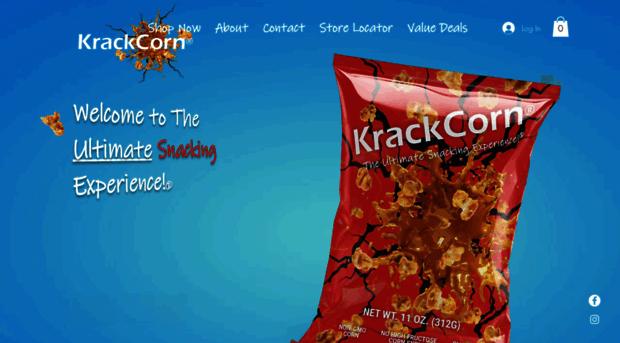 krackcornpopcorn.com