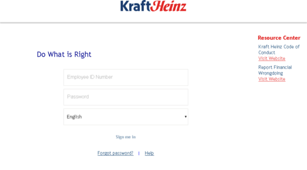 kraftheinz-console.lrn.com