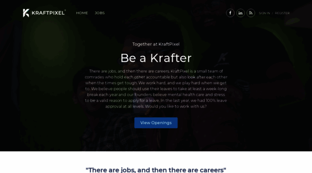 kraftpixel.zohorecruit.in