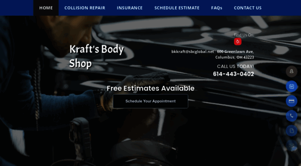 krafts-body-shop.com