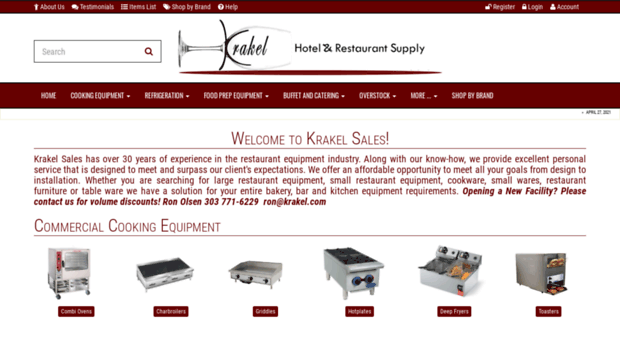 krakelrestaurantsupply.com