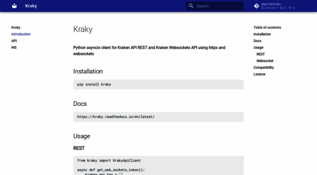 kraky.readthedocs.io