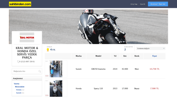 kralmotor.sahibinden.com