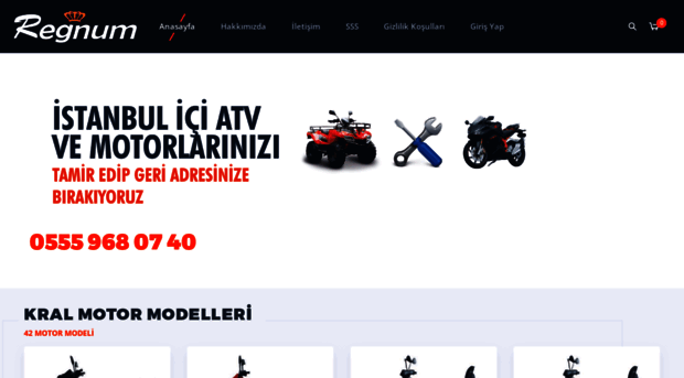 kralmotoryedekparca.com