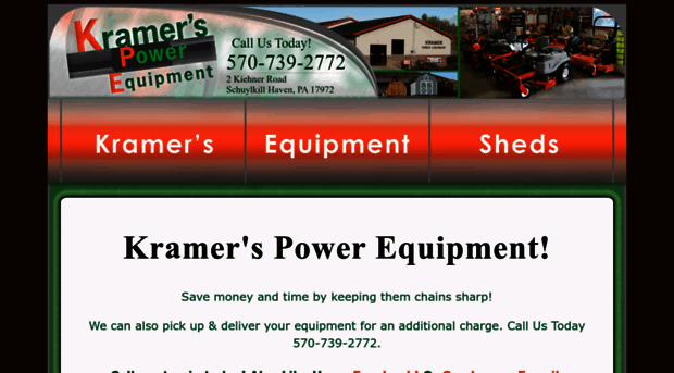 kramerspowerequipment.com