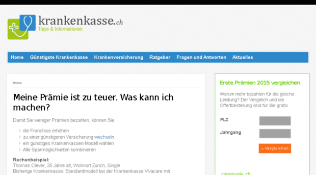 krankenkasse.ch