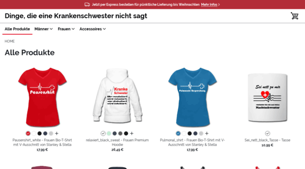 krankenschwesternprobleme.spreadshirt.de