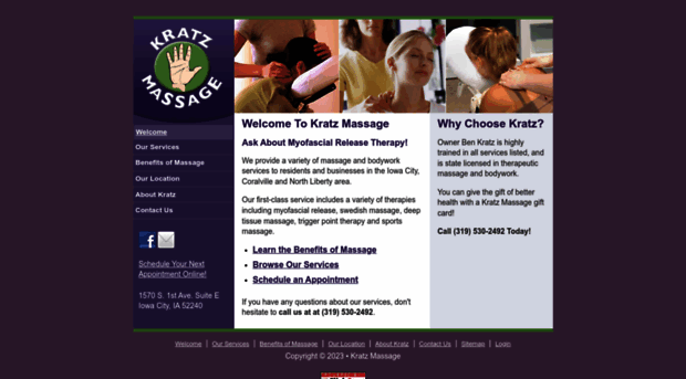 kratzmassage.com