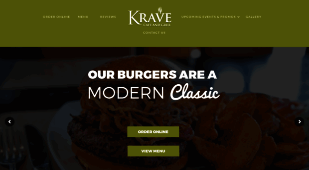 kravecafeandgrill.com