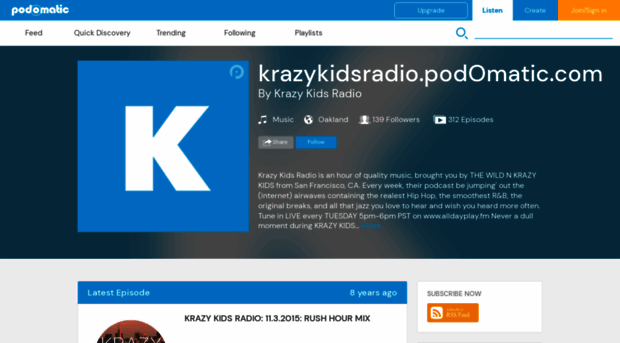 krazykidsradio.podomatic.com