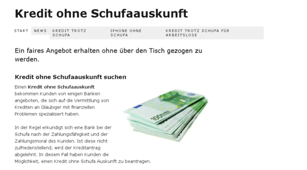 kreditohneschufaauskunft.org