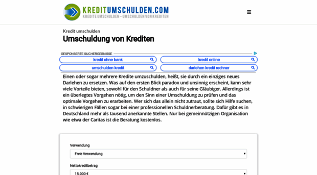 kreditumschulden.com