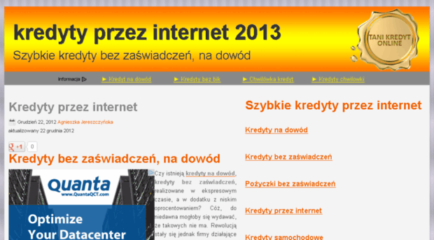 kredytprzezinternet2013.com.pl