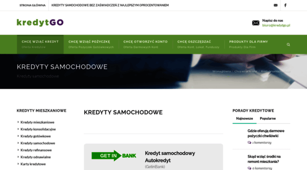 kredytysamochodowe.kredytgo.pl