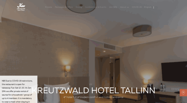 kreutzwaldhotel.com