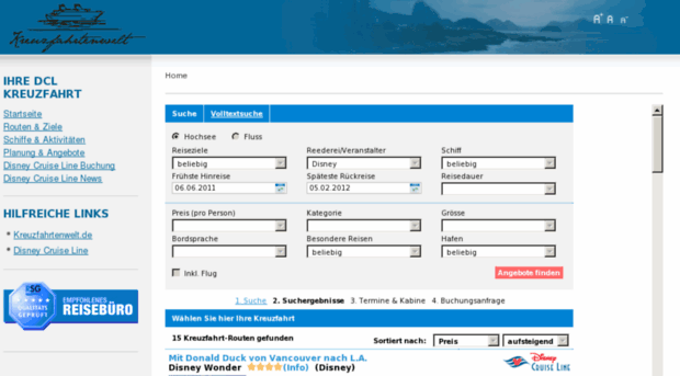 kreuzfahrt-mit-dcl.de