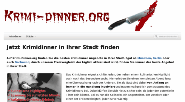 krimi-dinner.org