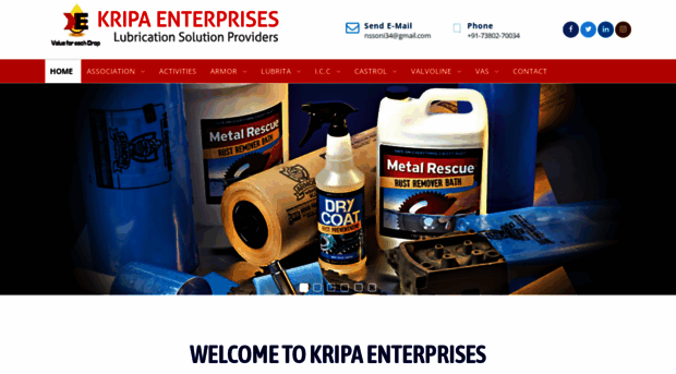 kripaenterprises.com