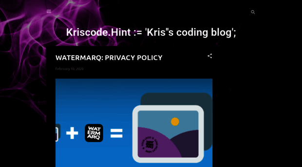 kriscode.blogspot.com