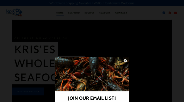 kriseswholesaleseafood.com