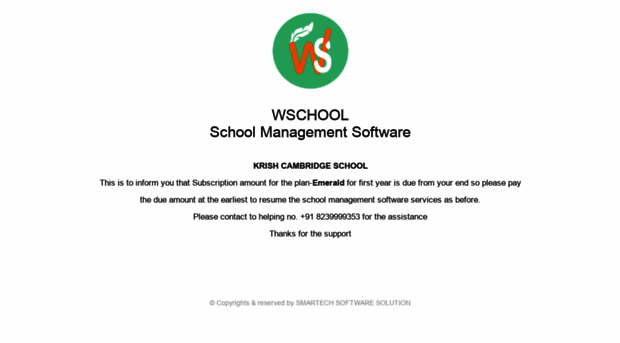 krishcambridgeschool.wschool.online