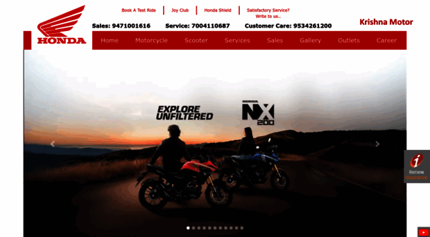 krishna-honda.com