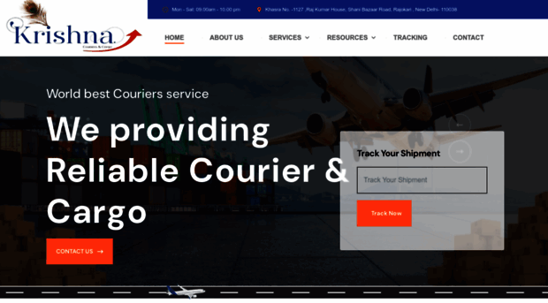 krishnacouriers.com