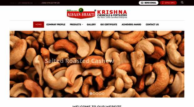 krishnafertilizers.net