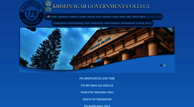 krishnagargovtcollege.org