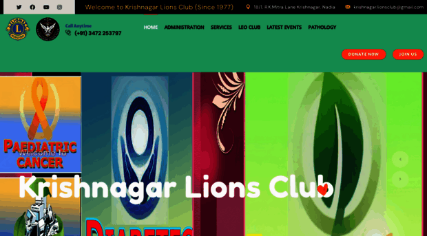 krishnagarlionsclub.org