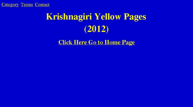 krishnagiriyellowpages.com