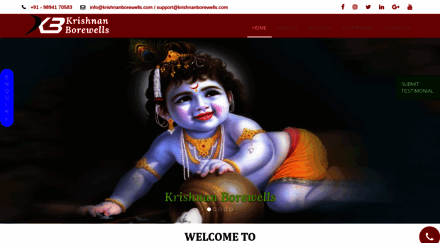 krishnanborewells.com